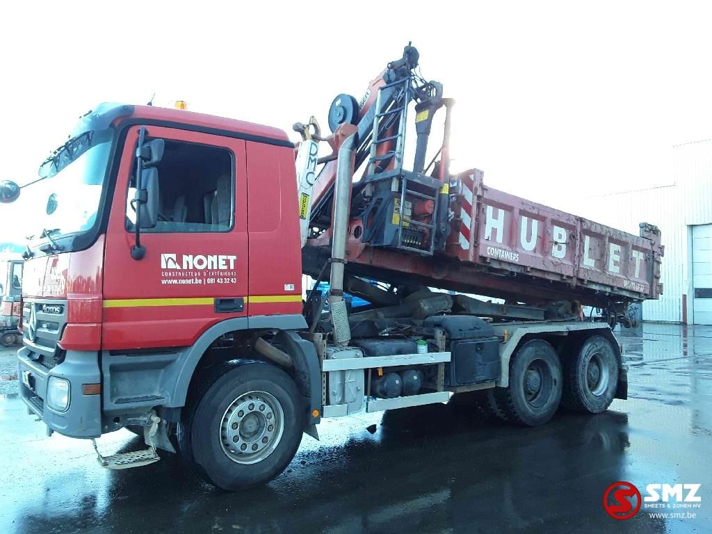 Mercedes Actros 3341 Pk13001k lamew steel top box/crane