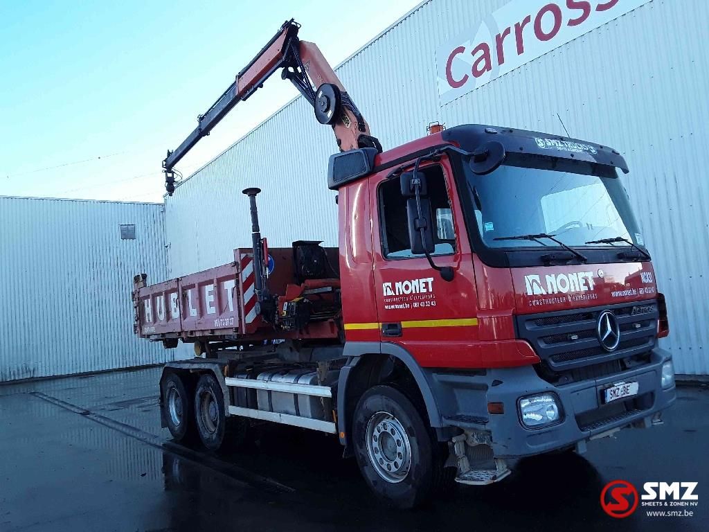 Mercedes Actros 3341 Pk13001k lamew steel top box/crane