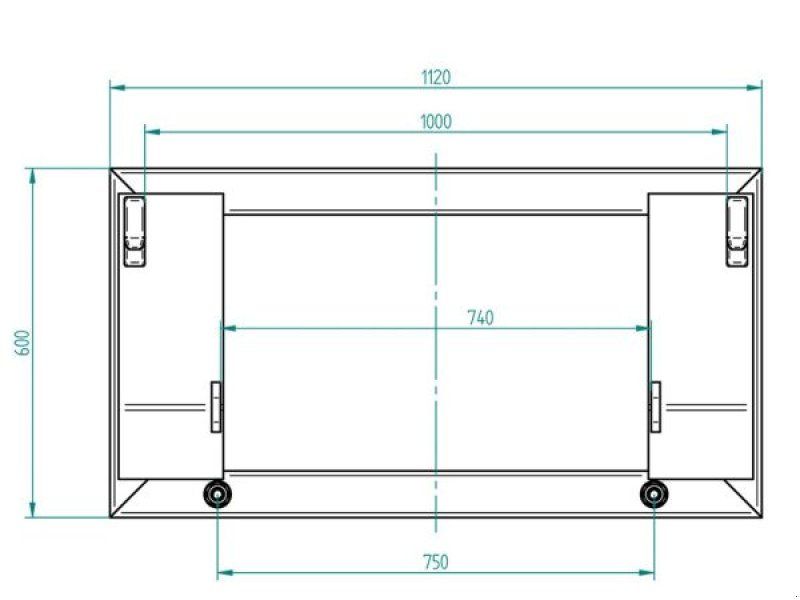 Fliegl BGAFLM000040V BALLENGABEL EASY