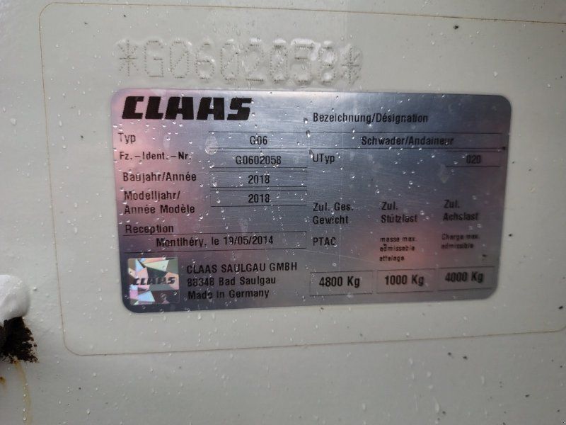 Claas Liner 3600 Comfort