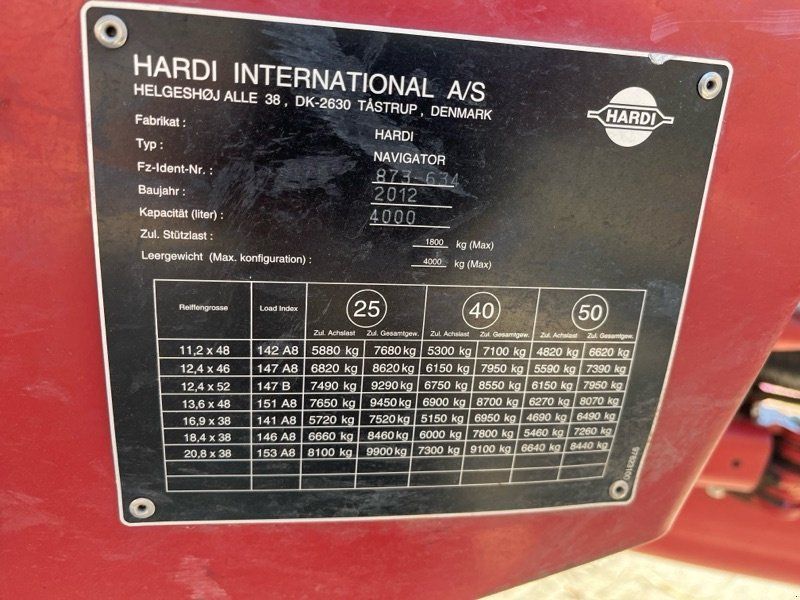 Hardi Navigator 4000