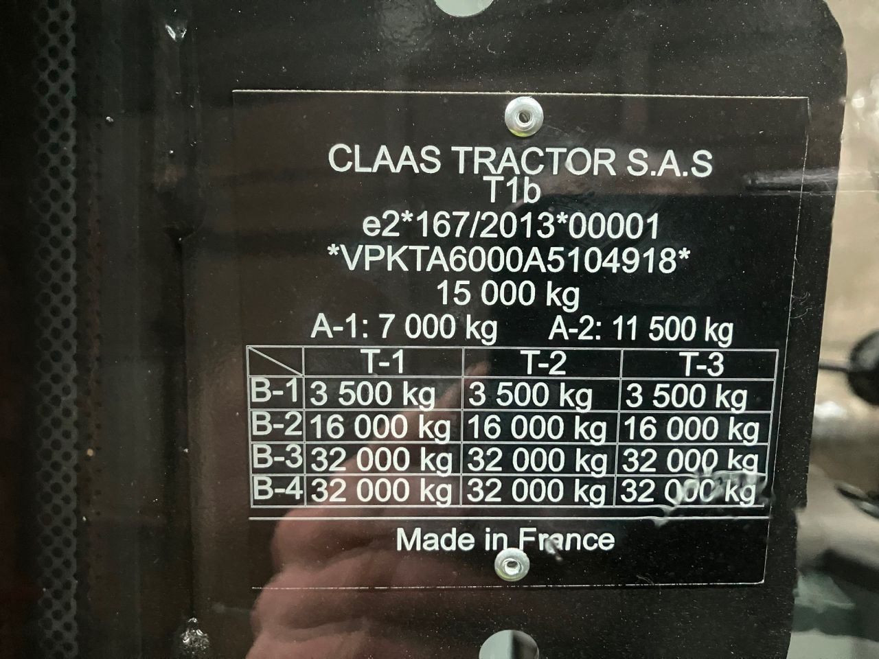 Claas Axion 830 C-Matic Cebis First Claas