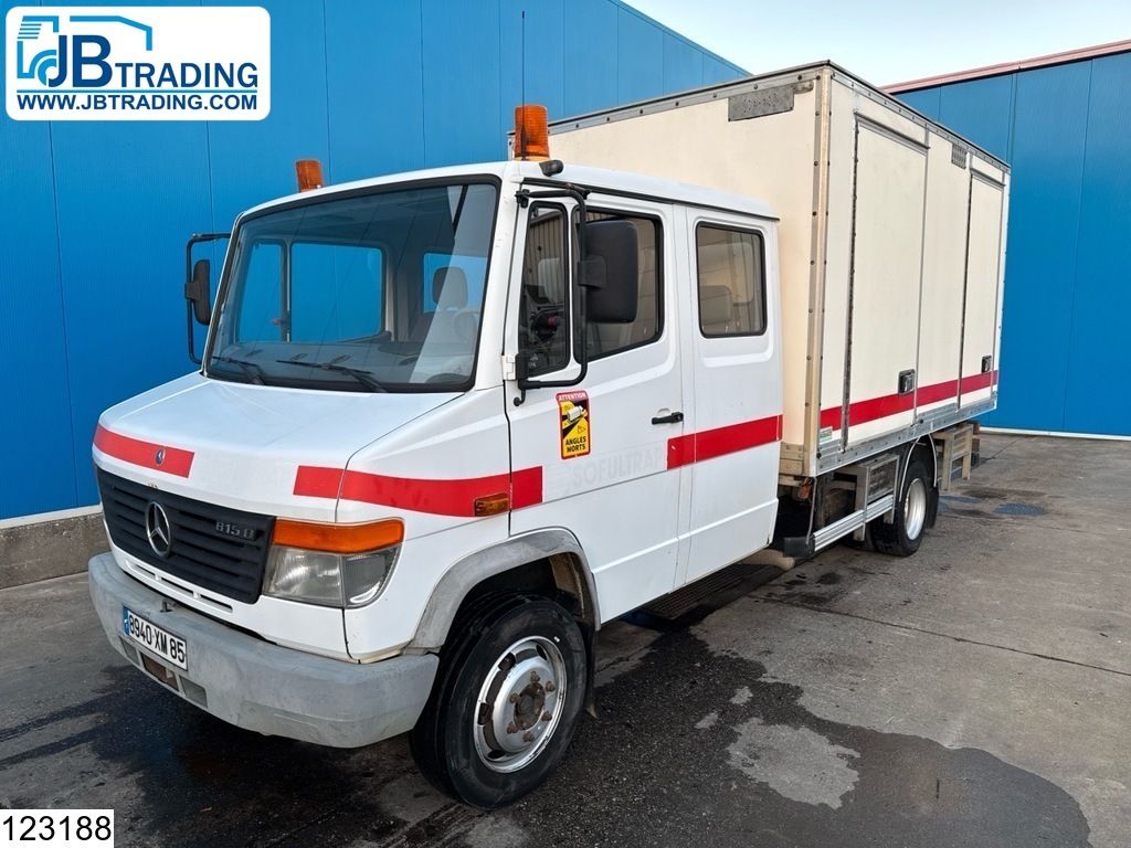 Mercedes 815 Manual transmission, Steel suspension