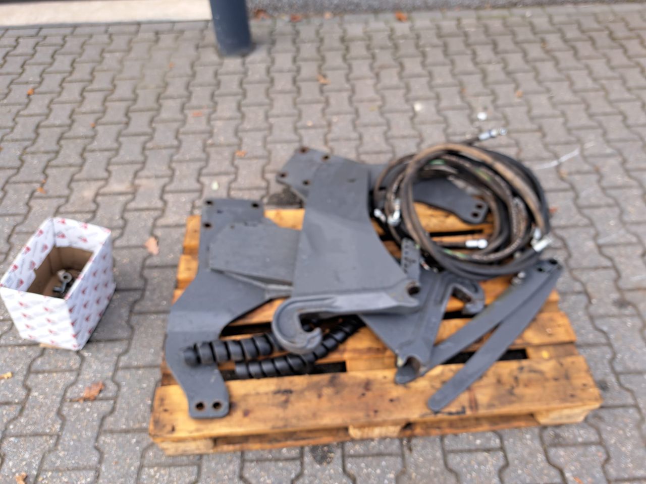 Fendt 300 voorlader steunen set