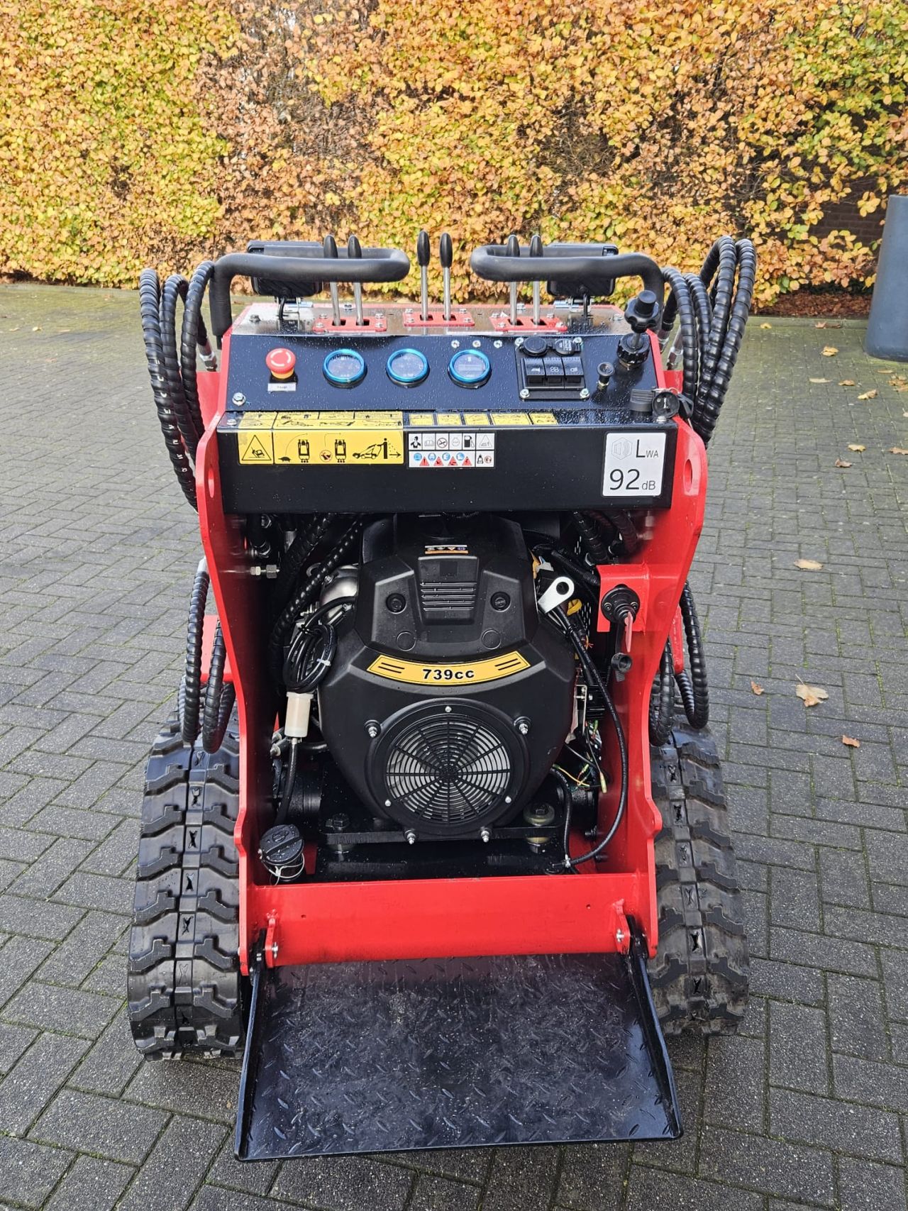 Minilader skidser skid steer Kingway 749cc Gratis levering