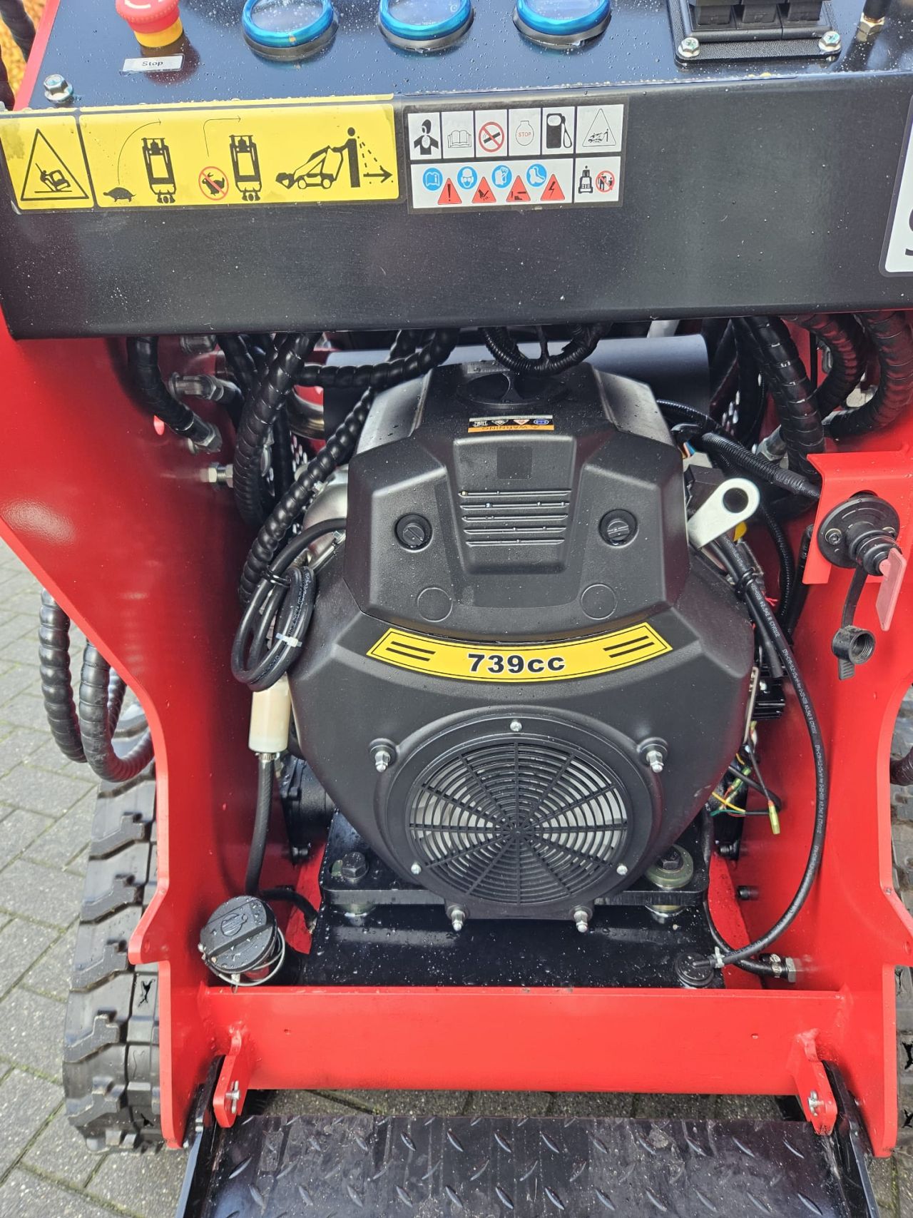 Minilader skidser skid steer Kingway 749cc Gratis levering