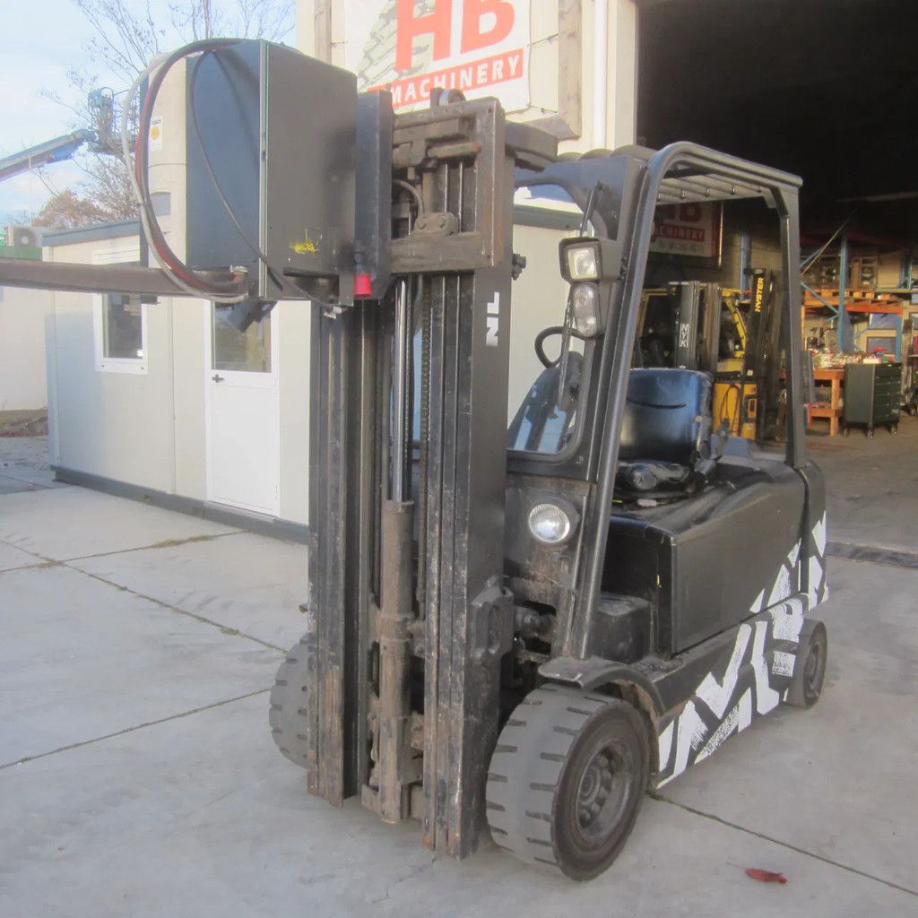 Hyster Heftruck J 2.50 XM, elek, triplomast, side shift.