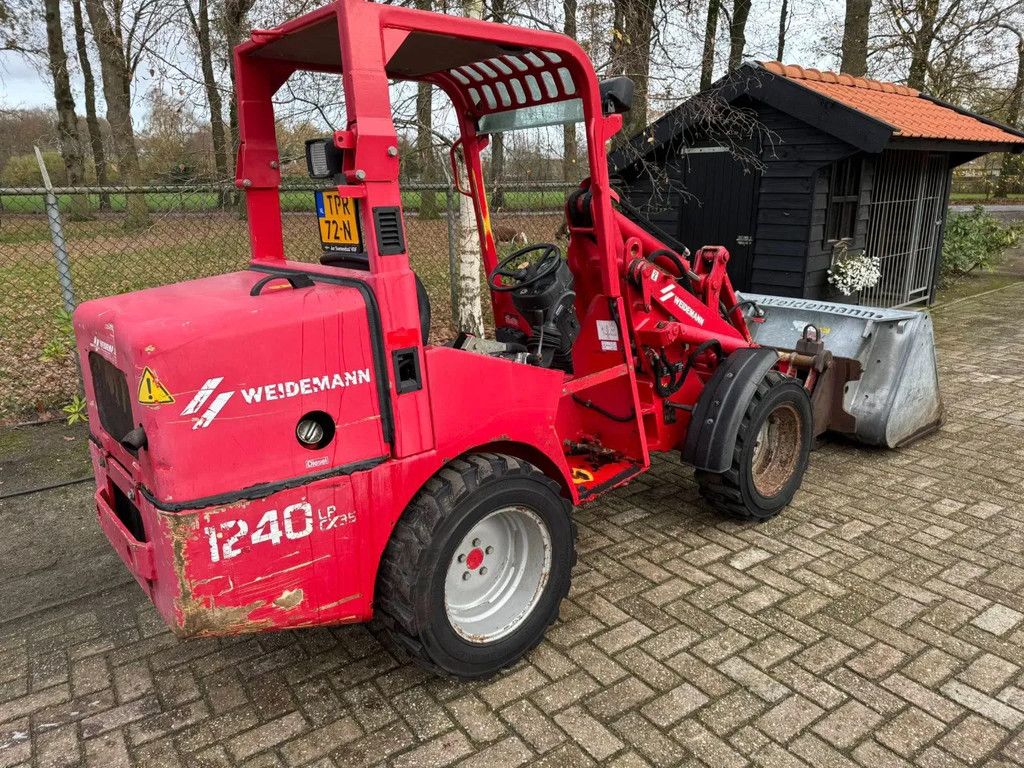 Weidemann 1240LP Laag model shovel loader