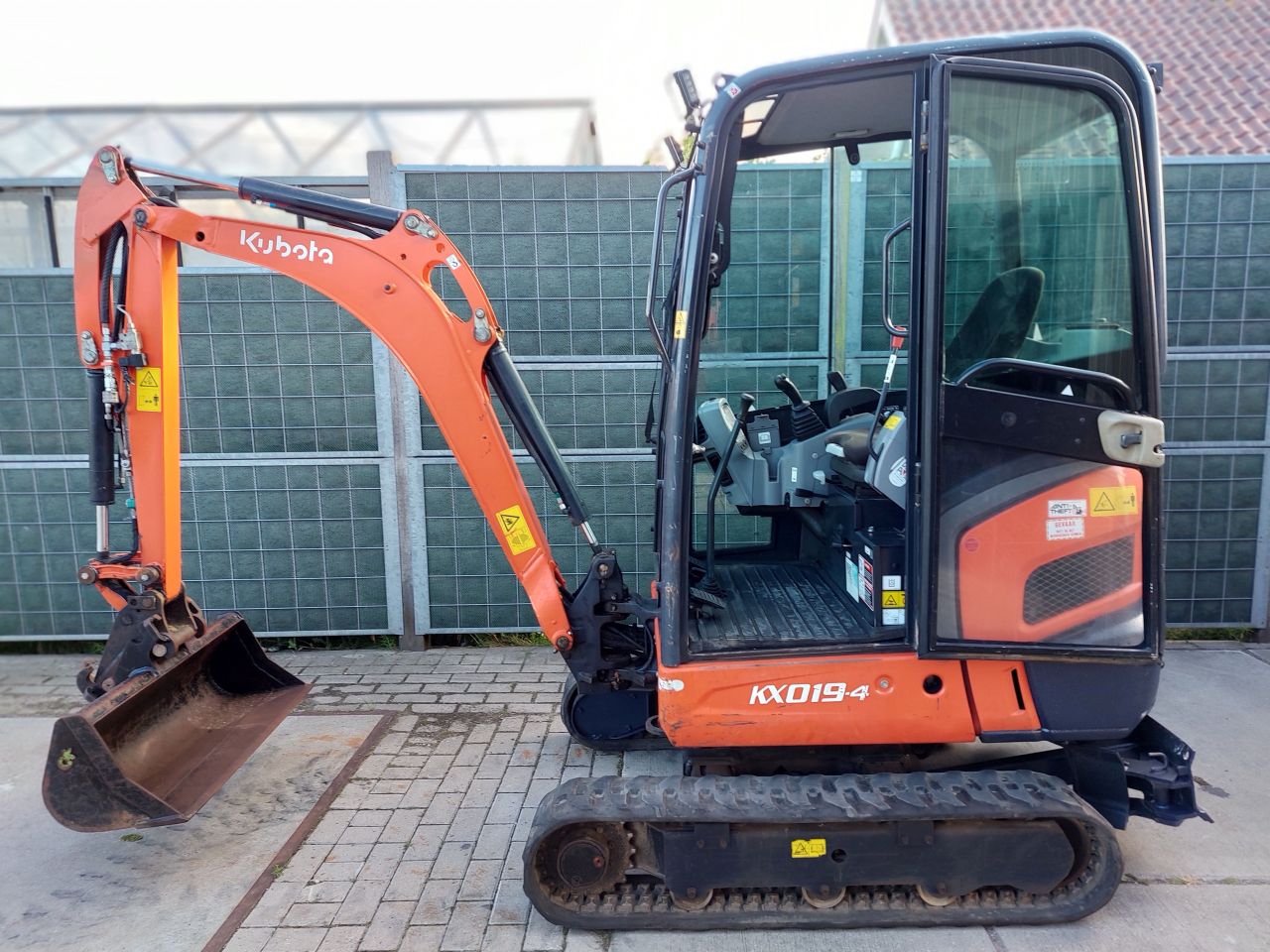 Kubota KX019-4 minigraver 2 ton BJ 2020