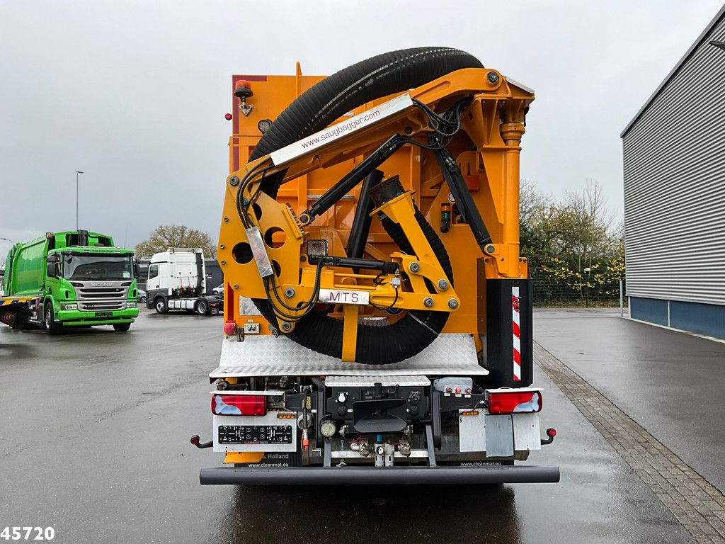 Man TGS 35.500 8x4 Euro 6 MTS Saugbagger Just 40.559 km!