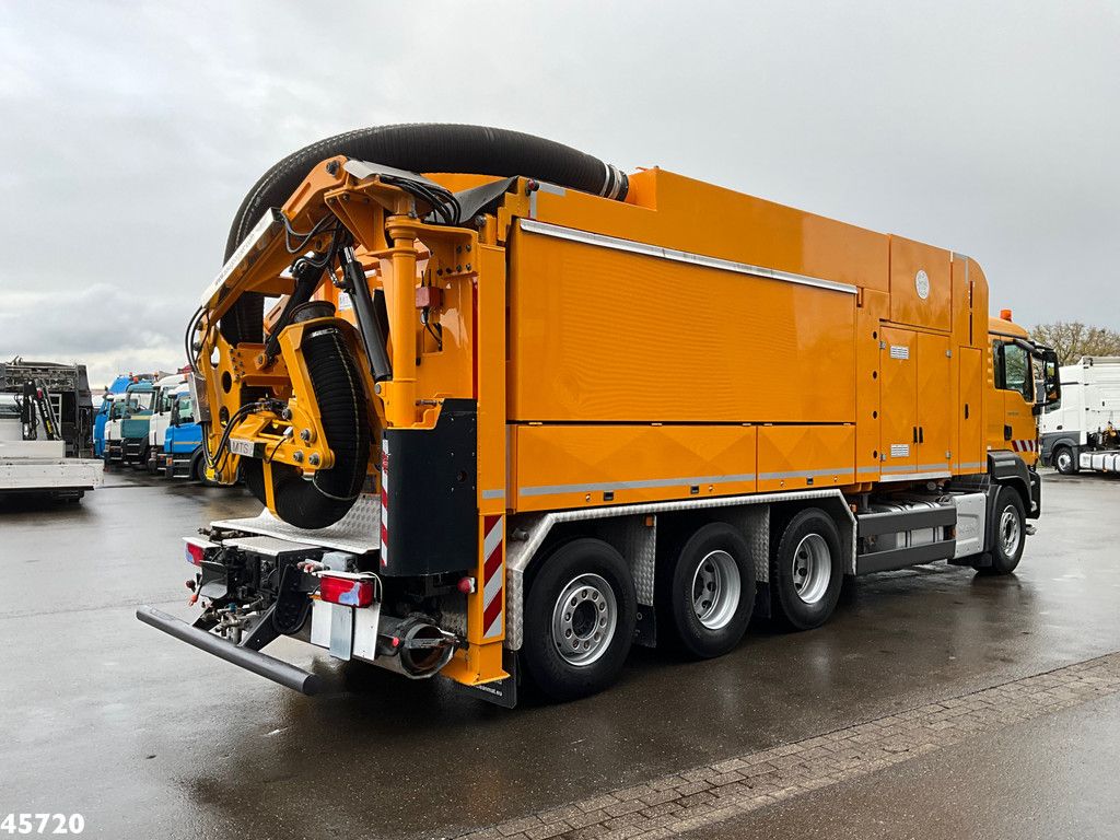 Man TGS 35.500 8x4 Euro 6 MTS Saugbagger Just 40.559 km!