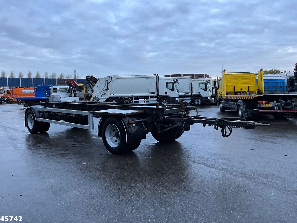 Floor 2-assige container aanhangwagen