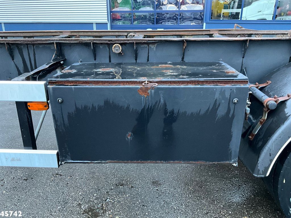 Floor 2-assige container aanhangwagen