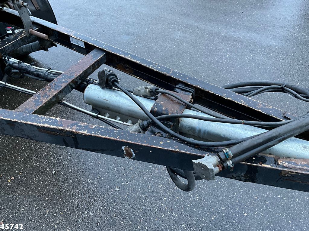 Floor 2-assige container aanhangwagen