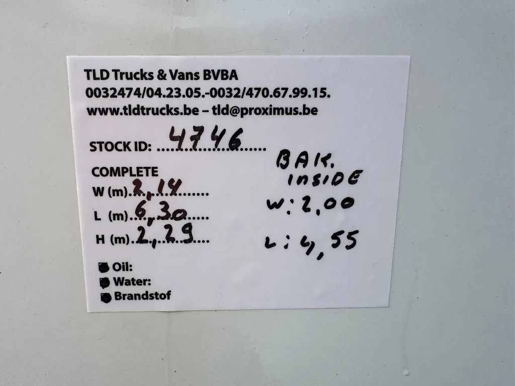 Nissan CABSTAR **EURO 5B-BELGIAN ORIGINE-ONLY 95000KM**