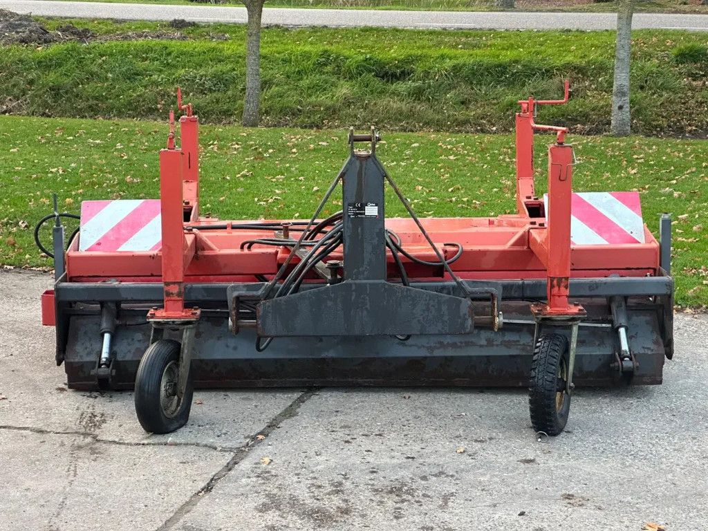 Hekamp Veegmachine met opvangbak Hydraulisch borstel