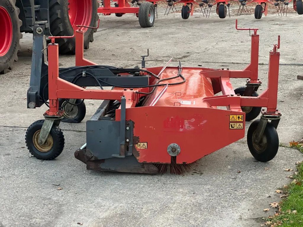 Hekamp Veegmachine met opvangbak Hydraulisch borstel