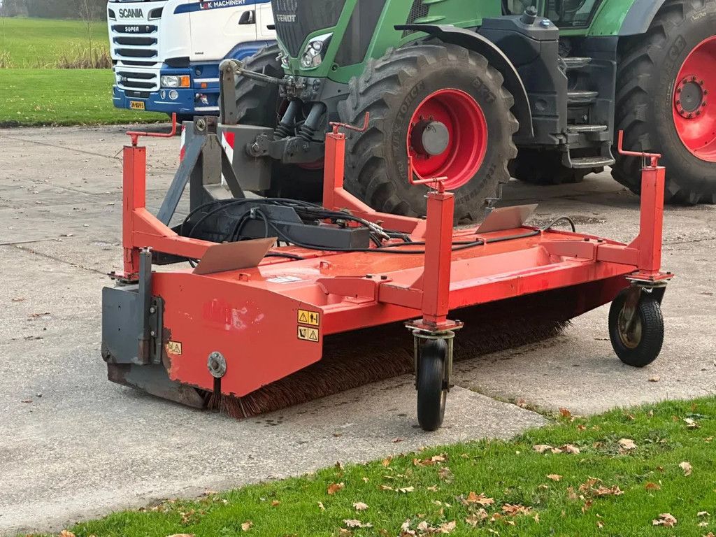 Hekamp Veegmachine met opvangbak Hydraulisch borstel
