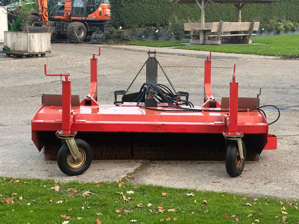 Hekamp Veegmachine met opvangbak Hydraulisch borstel