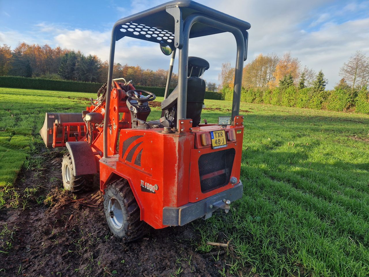 Shovel mammoet telescoop lader 4x4