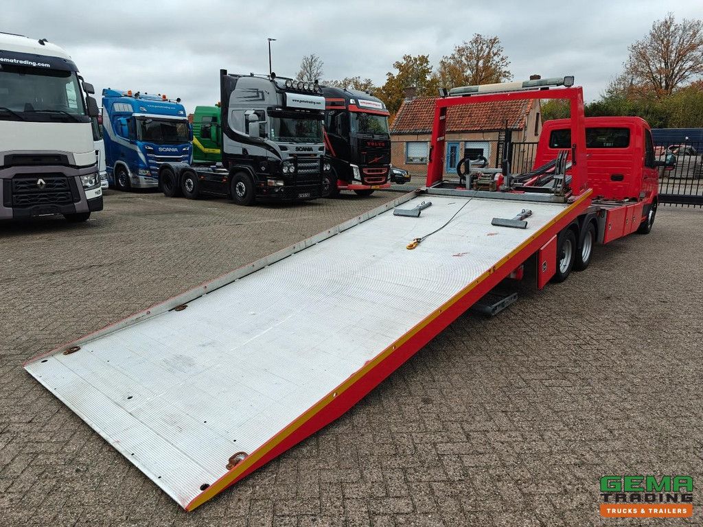 Volkswagen CRAFTER 6x2 3Zitplaatsen Euro6 - Thoma Plateau 4000kg + Lepel + Dubbele Lier 3.6T - Standkachel - Navi