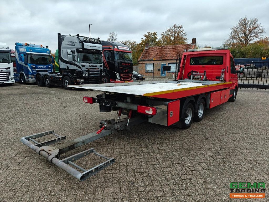 Volkswagen CRAFTER 6x2 3Zitplaatsen Euro6 - Thoma Plateau 4000kg + Lepel + Dubbele Lier 3.6T - Standkachel - Navi
