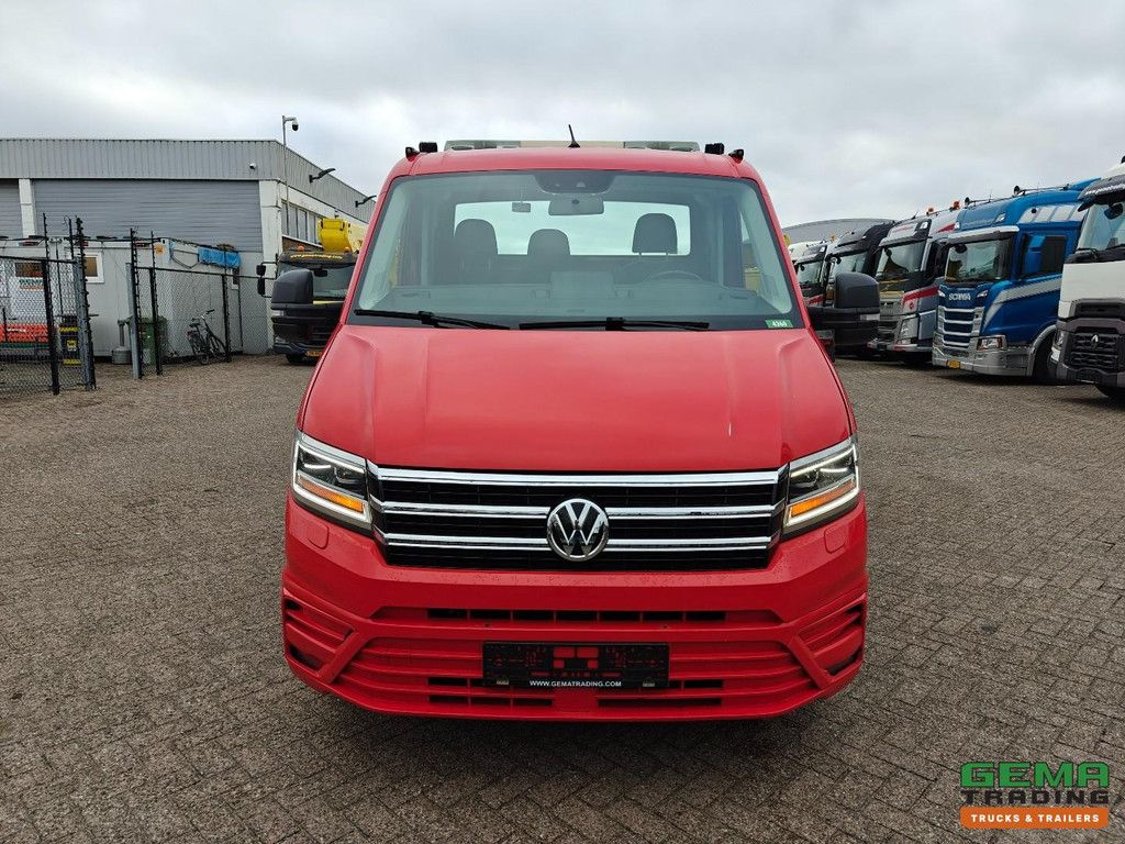Volkswagen CRAFTER 6x2 3Zitplaatsen Euro6 - Thoma Plateau 4000kg + Lepel + Dubbele Lier 3.6T - Standkachel - Navi