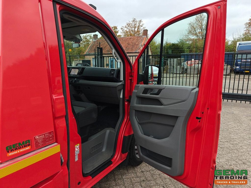 Volkswagen CRAFTER 6x2 3Zitplaatsen Euro6 - Thoma Plateau 4000kg + Lepel + Dubbele Lier 3.6T - Standkachel - Navi