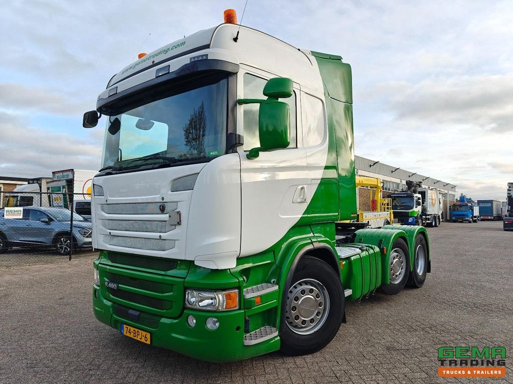 Scania R490 6x2/4 Highline Euro6A - Retarder - Hub Reduction - Double Tanks - Stand Air Conditioning - SMARTTacho v2