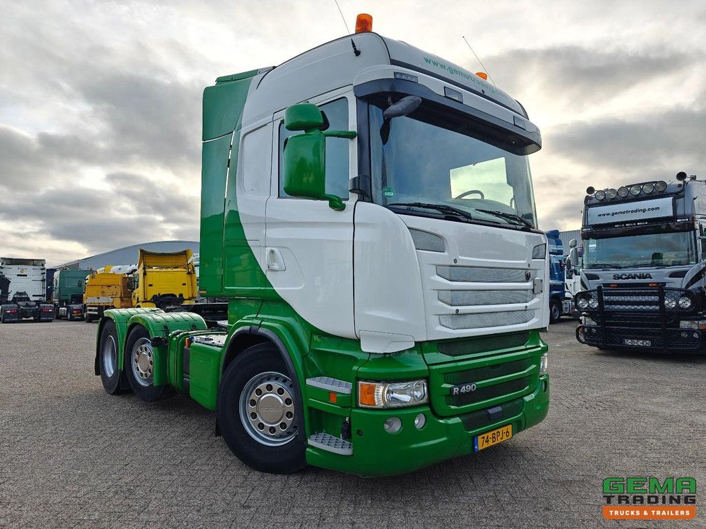 Scania R490 6x2/4 Highline Euro6A - Retarder - Hub Reduction - Double Tanks - Stand Air Conditioning - SMARTTacho v2