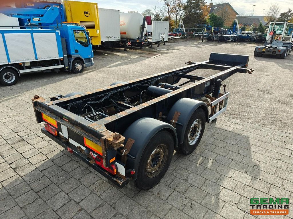 Renders EURO 700 2 Assen mb - 20FT aansluiting - Schijfremmen - 3040KG