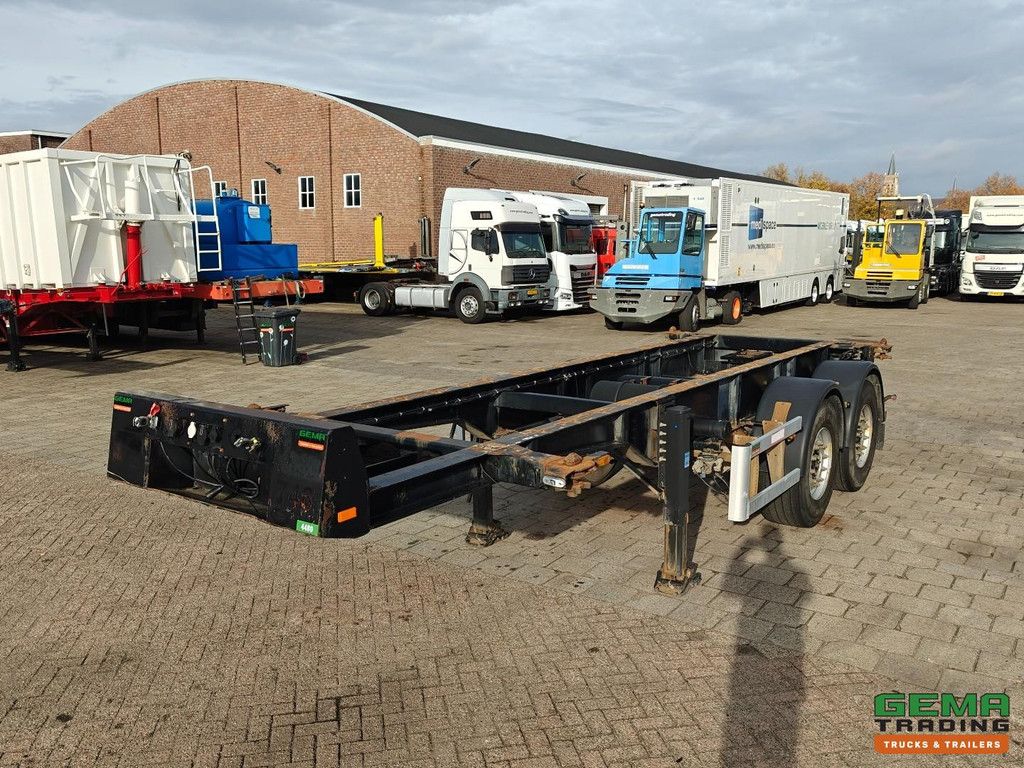 Renders EURO 700 2 Assen mb - 20FT aansluiting - Schijfremmen - 3040KG