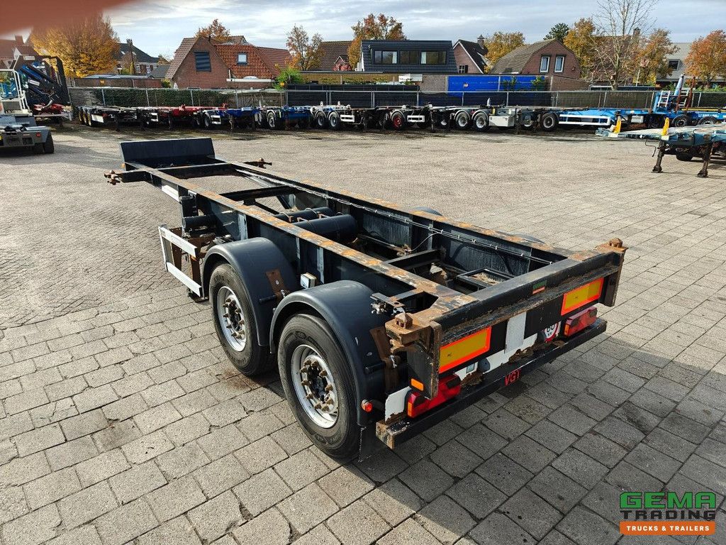 Renders EURO 700 2 Assen mb - 20FT aansluiting - Schijfremmen - 3040KG