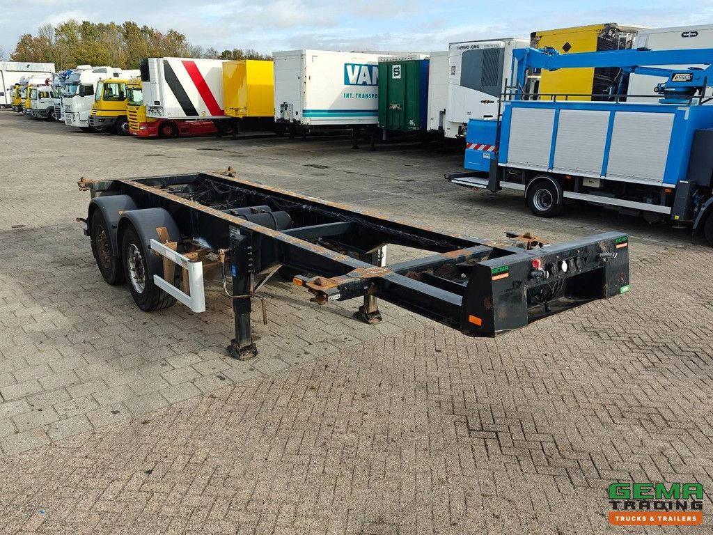 Renders EURO 700 2 Assen mb - 20FT aansluiting - Schijfremmen - 3040KG