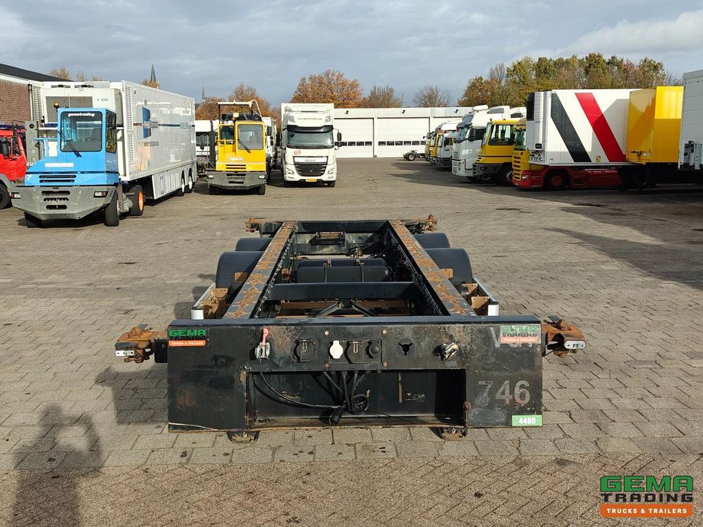 Renders EURO 700 2 Assen mb - 20FT aansluiting - Schijfremmen - 3040KG