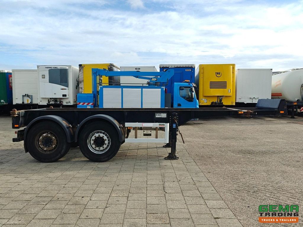 Renders EURO 700 2 Assen mb - 20FT aansluiting - Schijfremmen - 3040KG