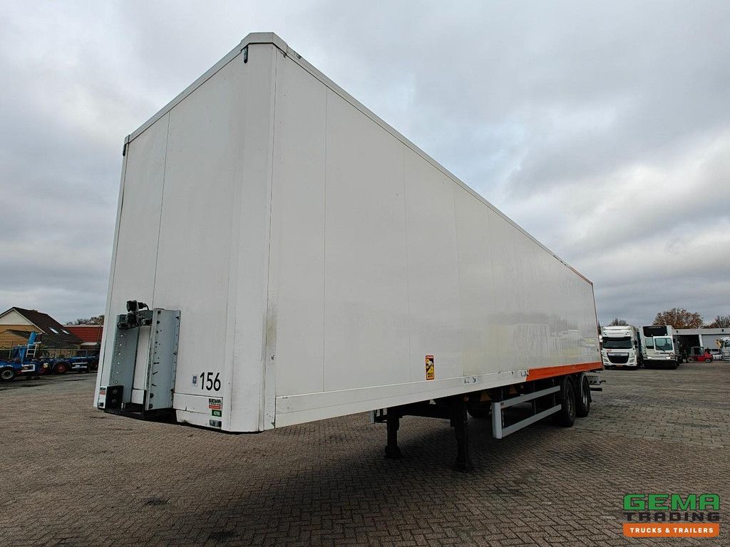 SYSTEM TRAILER TFS 18 2 Axles BPW - Closed Body 13.60m - Tridec Steering Axle - 03/2026 APK