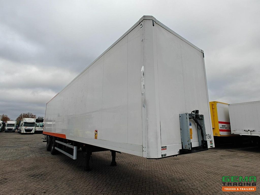 SYSTEM TRAILER TFS 18 2 Axles BPW - Closed Body 13.60m - Tridec Steering Axle - 03/2026 APK