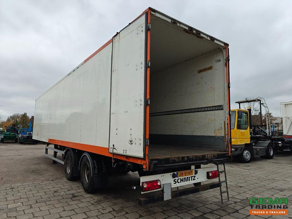 SYSTEM TRAILER TFS 18 2 Axles BPW - Closed Body 13.60m - Tridec Steering Axle - 03/2026 APK