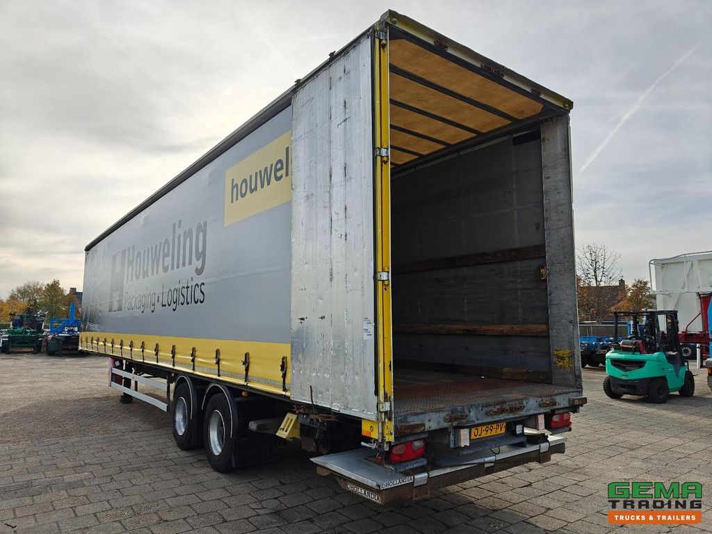 Samro SD28WJPE 2-axle BPW - MEGA - Sliding tarpaulin - Tail lift 2000KG - Hw Floor