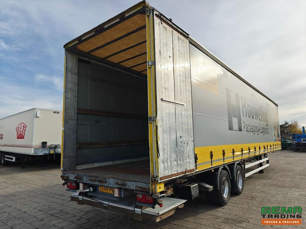 Samro SD28WJPE 2-axle BPW - MEGA - Sliding tarpaulin - Tail lift 2000KG - Hw Floor