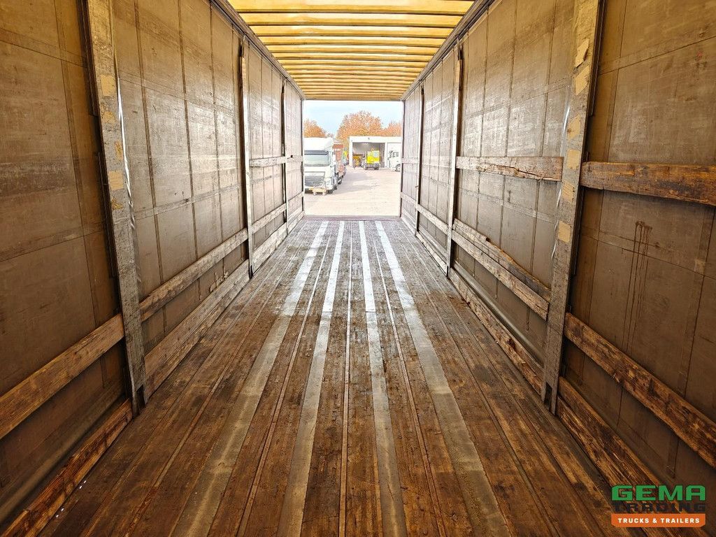 Samro SD28WJPE 2-axle BPW - MEGA - Sliding tarpaulin - Tail lift 2000KG - Hw Floor