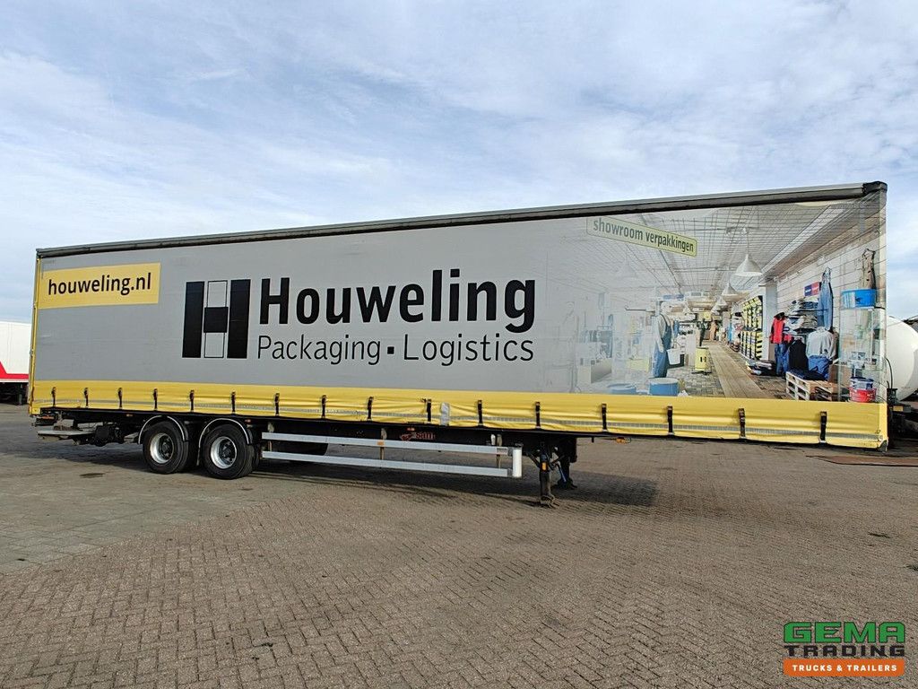 Samro SD28WJPE 2-axle BPW - MEGA - Sliding tarpaulin - Tail lift 2000KG - Hw Floor