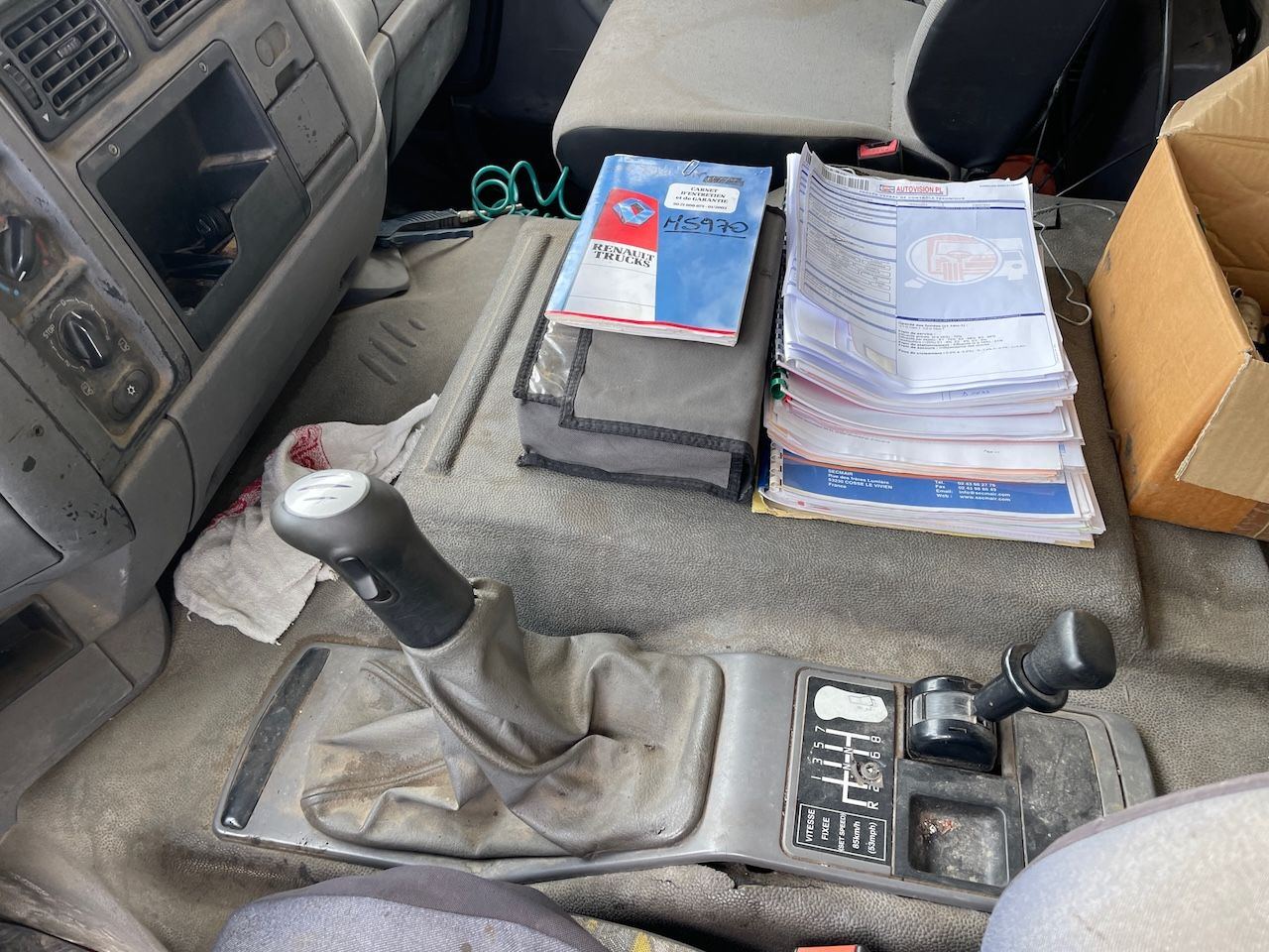 Renault Premium 370 DCI Secmair 5000 liter Bitumen sprayer