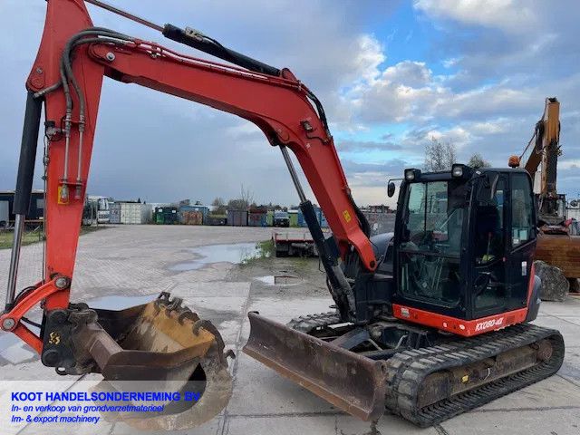 Kubota KX 080-4 Engine Problem 3 Buckets 7250 Hours!