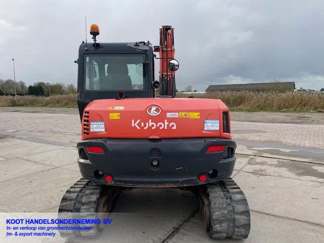 Kubota KX 080-4 Engine Problem 3 Buckets 7250 Hours!