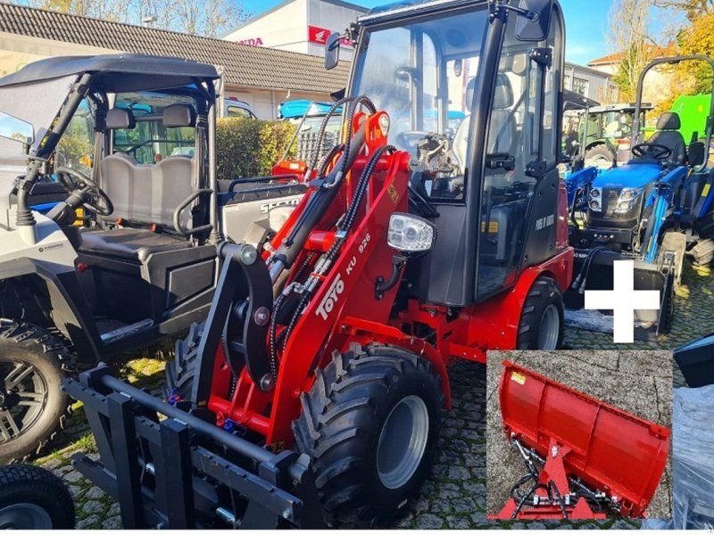 Toyo 926 Kabine Euro-Aufnahme Winteraktion + Schaufel + Palettengabel
