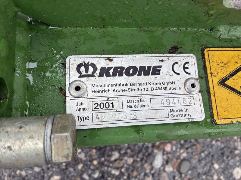 Krone AM 203 S