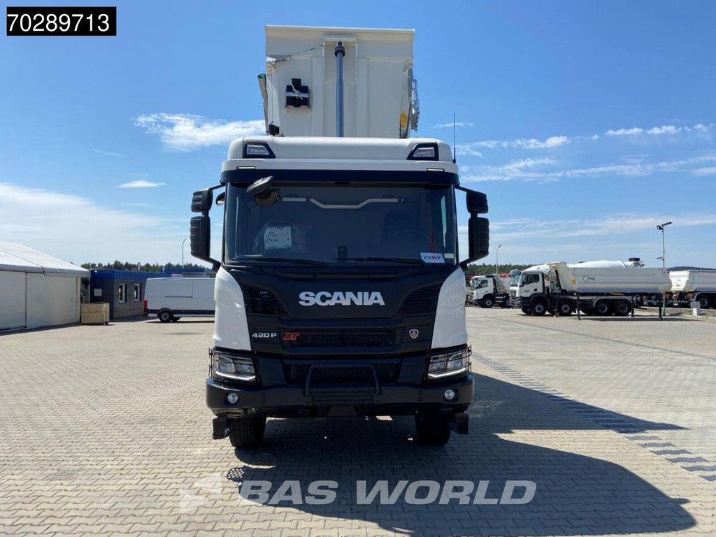 Scania P420 8X4 NEW! 18m3 Steel tipper Steelsuspension Automatic Euro 6