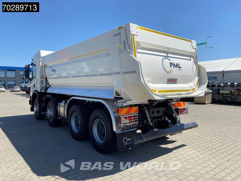 Scania P420 8X4 NEW! 18m3 Steel tipper Steelsuspension Automatic Euro 6